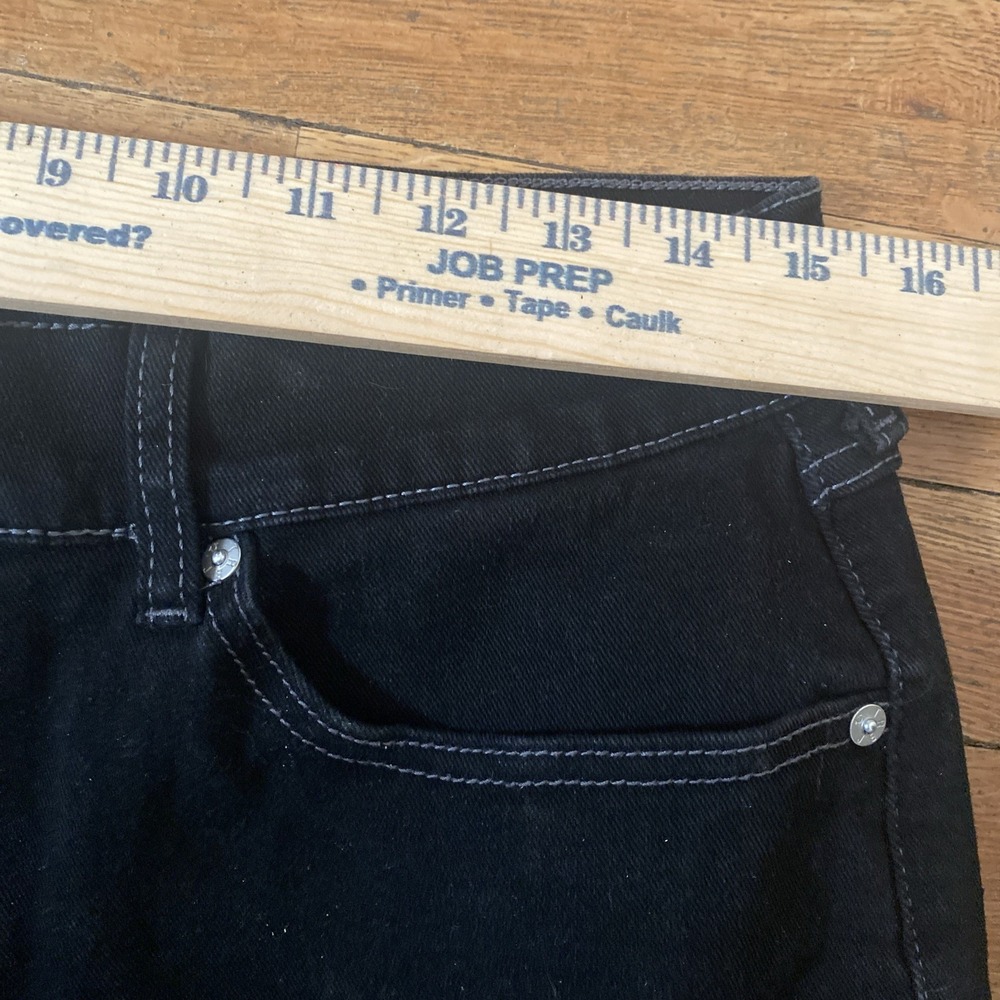 True Religion Ricky Relaxed Straight Flap Shorts Black Cotton Blend Men's 30 - Picture 8 of 13